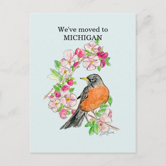 Michigan Briefkaart (Voorkant)