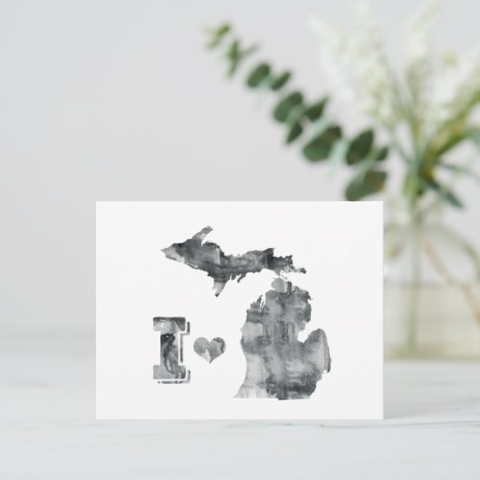 Michigan Briefkaart (Staand voorkant)