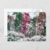 Michigan Briefkaart (Voorkant / Achterkant)