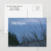Michigan Briefkaart (Voorkant / Achterkant)