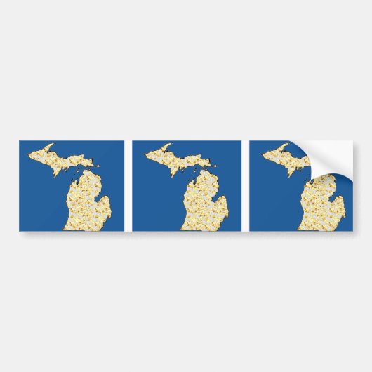 MICHIGAN BUMPERSTICKER (Voorkant)