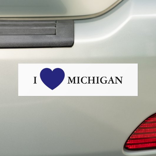 Michigan Bumpersticker (Op auto)
