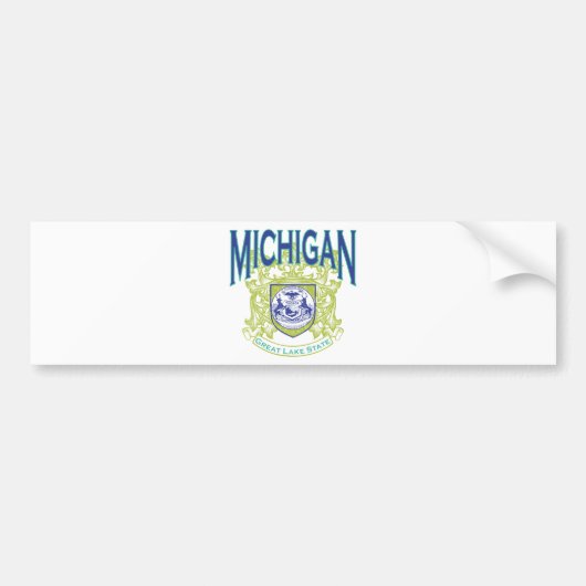 Michigan Bumpersticker (Voorkant)