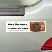 Michigan Bumpersticker (Op auto)