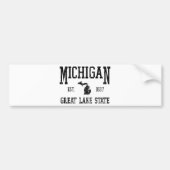 Michigan Bumpersticker (Voorkant)