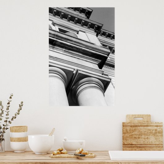 Michigan Capitol Building Poster (Keuken)