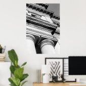 Michigan Capitol Building Poster (Thuiskantoor)