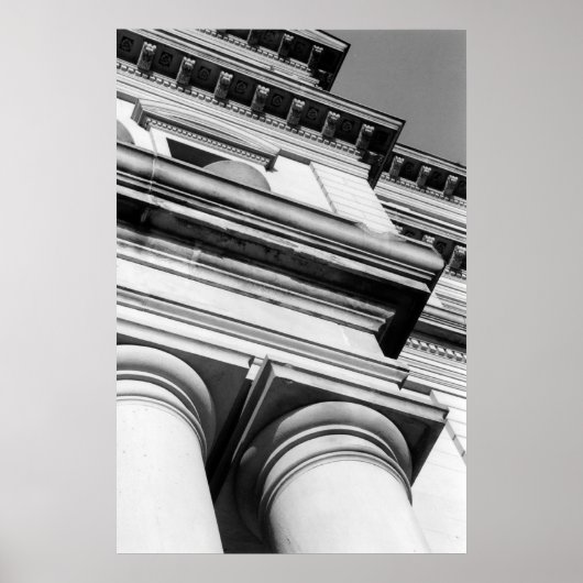 Michigan Capitol Building Poster (Voorkant)