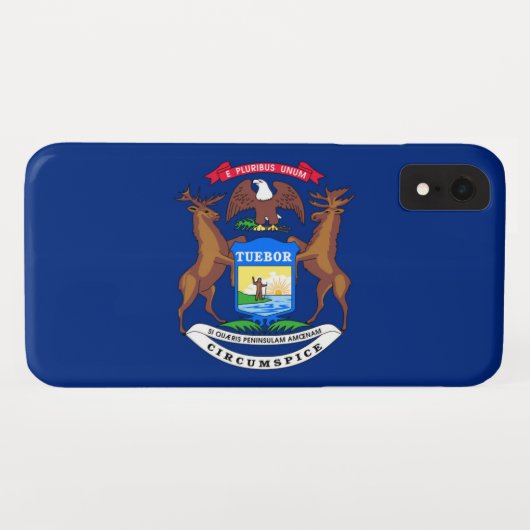 Michigan Case-Mate iPhone Case (Achterkant (horizontaal))
