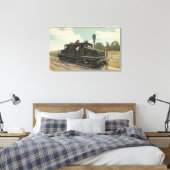 Michigan Central Electric Motor Canvas Afdruk (Insitu (Slaapkamer))