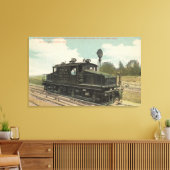 Michigan Central Electric Motor Canvas Afdruk (Insitu (Woonkamer))