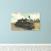 Michigan Central Electric Motor Canvas Afdruk (Insitu (Houten vloer))