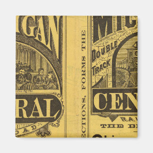 Michigan Central Railroad Magneet