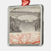 Michigan Central Railroad Metalen Ornament (Links)