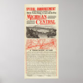 Michigan Central Railroad Poster (Voorkant)