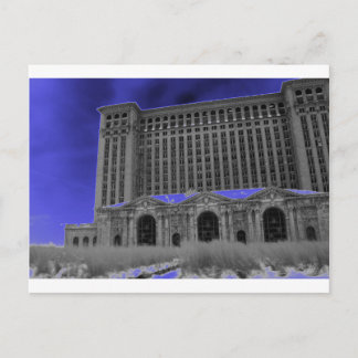 Michigan Central Station, Detroit Briefkaart