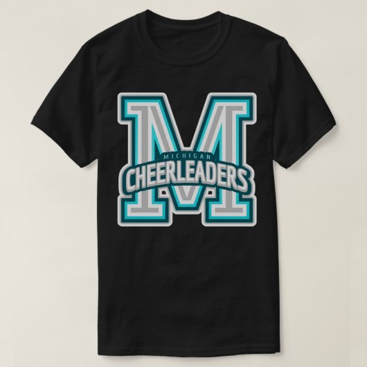 Michigan Cheerleader T-shirt (Design voorkant)