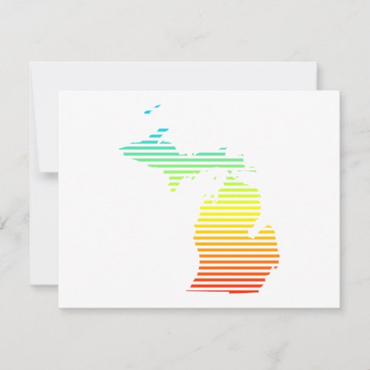 michigan chill fade kaart (Voorkant)