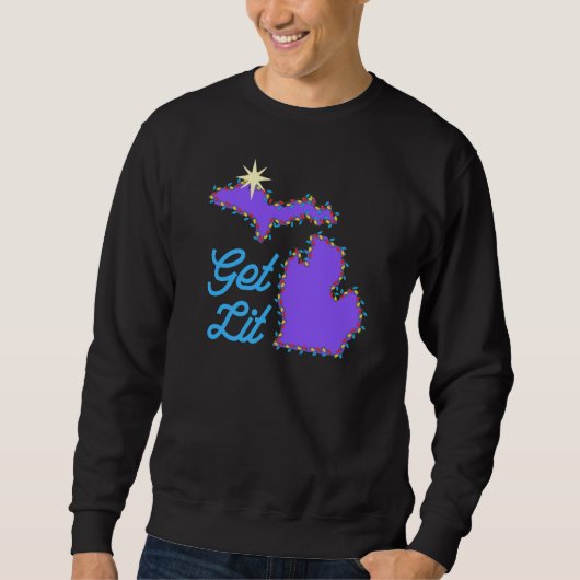 Michigan Christmas - Grappig sweatshirt! Trui (Voorkant)