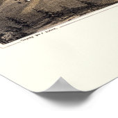 Michigan City, IN Panorama Map - 1869b Poster (Hoek)