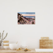 Michigan City Indiana Sheridan Beach, circa 1910 Poster (Keuken)