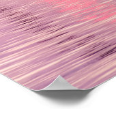 Michigan City Lighthouse en Sundown Sailboat Poster (Hoek)