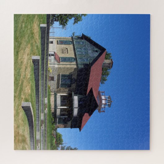 Michigan City Lighthouse Legpuzzel (Horizontaal)