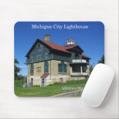 Michigan City Lighthouse mousepad Muismat (Met muis)