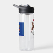 Michigan Coat of Arms, Flag, Michigan Waterfles (Rechts)