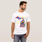 Michigan Colorful  Shirt - Aanpassen (Voorkant volledig)