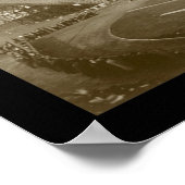 Michigan Cornell Football Foto 1914 Poster (Hoek)