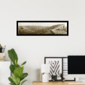 Michigan Cornell Football Foto 1914 Poster (Thuiskantoor)