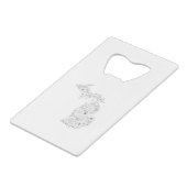 Michigan Creditkaart Flessenopener (Voorkant Gekanteld)