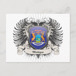Michigan Crest Briefkaart