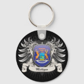 Michigan Crest Sleutelhanger (Voorkant)