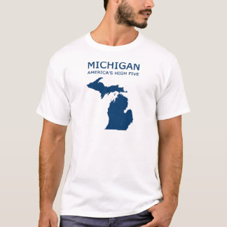 Michigan. De Hoge Vijf van Amerika T-shirt