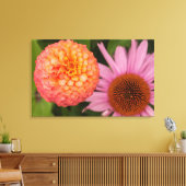 Michigan, Dearborn, Greenfield Village. Peach Canvas Afdruk (Insitu (Woonkamer))