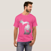 Michigan Deer Hunting T-shirt (Voorkant volledig)