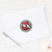 Michigan Diver Ronde Sticker (Envelop)