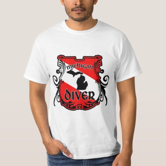 Michigan Diver T-shirt (Voorkant)
