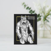 Michigan Dogman Briefkaart (Staand voorkant)