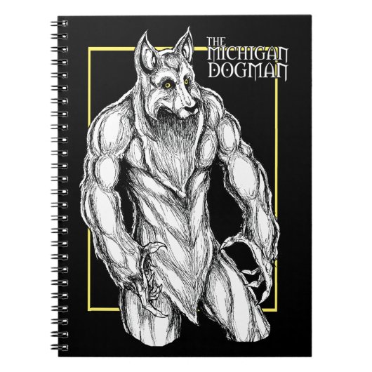 Michigan Dogman Notitieboek (Voorkant)