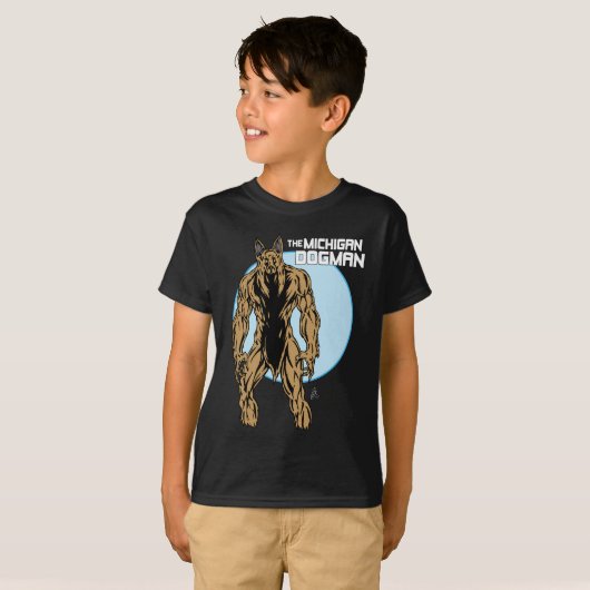 Michigan Dogman T-shirt (Voorkant volledig)