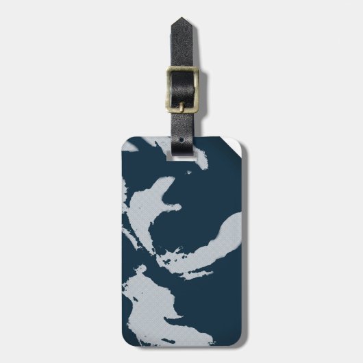 Michigan en de Grote Meren Bagagelabel (Voorkant verticaal)