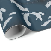 Michigan en de Grote Meren Cadeaupapier (Rol Hoek)