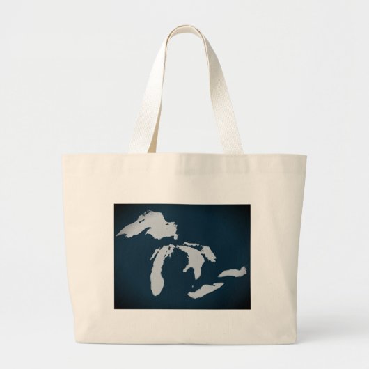 Michigan en de Grote Meren Tote Bag (Voorkant)