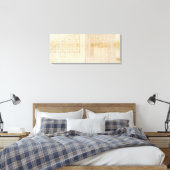 Michigan en Indiana Survey Canvas Afdruk (Insitu (Slaapkamer))