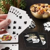 Michigan 'Eye Snoep Funny Walleye Vissen Pokerkaarten (Insitu)