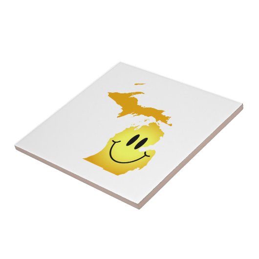 Michigan Face Tegeltje (Zijkant)