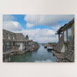 Michigan Fish Town in Leland Legpuzzel